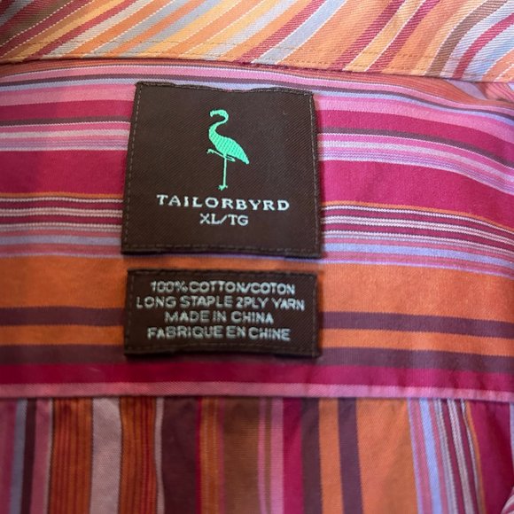 Tailorbyrd Long Sleeve Button Down XL - Picture 3 of 6